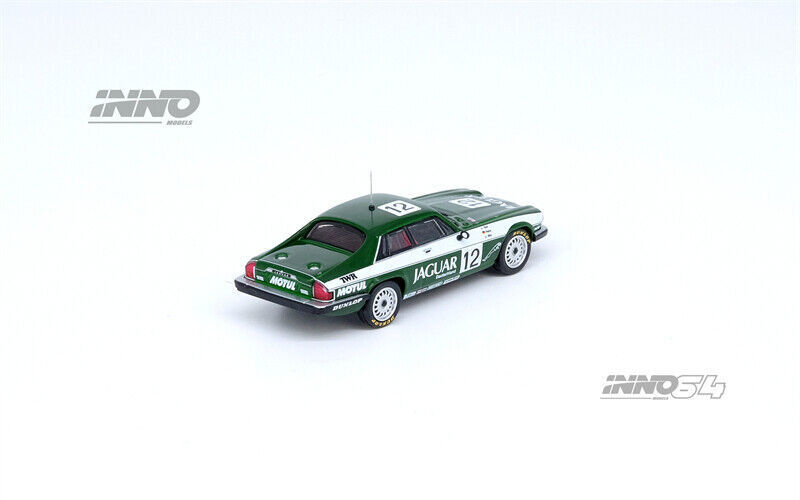 INNO64 1:64 JAGUAR XJ-S #12 TWR RACING ETCC Green Diecast Model