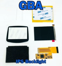 GameBoy GBA v2 IPS LCD Mod Kit Backlight Game Boy Advance USA Fast Shipping