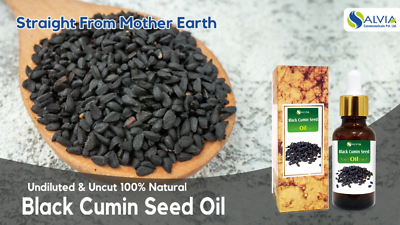 Black Cumin Seed (Nigella sativa) 100% Pure & Natural Carrier Oil ...