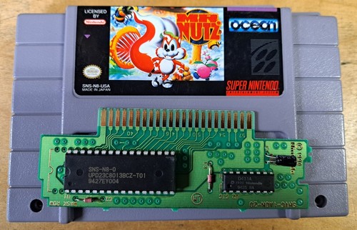 Mr. Nutz Super Nintendo SNES 1994 Authentic Game Cartridge Cart Only Tested - Picture 4 of 4