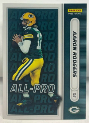 Aaron Rodgers 2021 Panini Instant NFL All-Pro #AP1 - SP /212 - GREEN BAY PACKERS