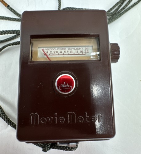Walz Preset M-1 Movie Meter Made In Japan for Color Movies Vintage - Picture 10 of 11