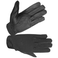 Hugger Men's Neoprene Pat Down Gloves Police, Motorcycle Riding, Driving Glove