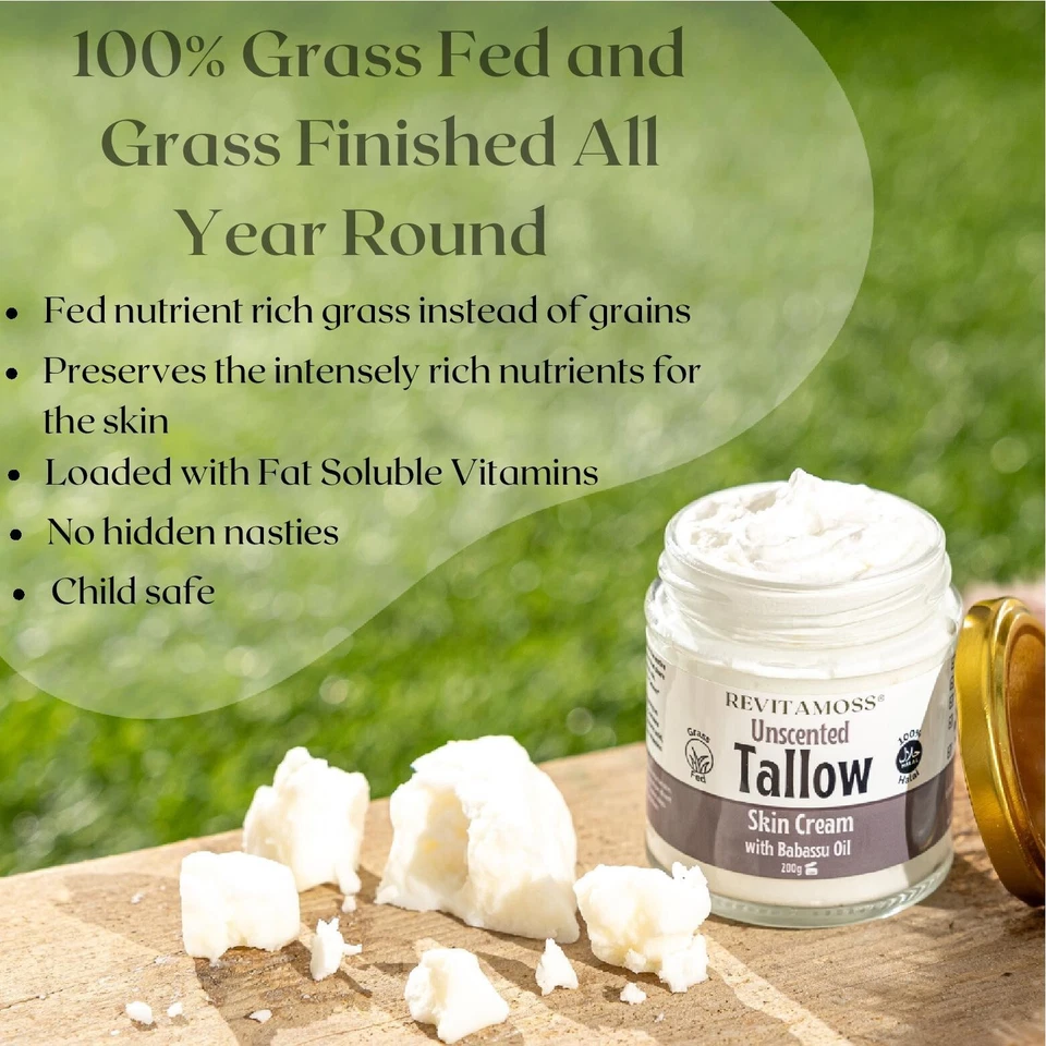Whipped Tallow Cream - Halal Tallow Moisturiser For Dry Skin/Eczema (200g) - Image 4 of 4