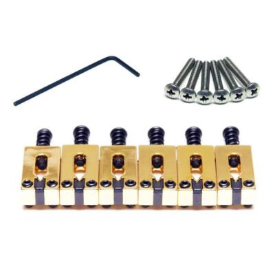 Graph Tech String Saver Strat & Tele Style Gold Saddles 2 1/16" PG-8000 ...