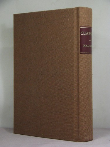 1st, Cleopatra by H Rider Haggard (1889) Longman Green and Company UK HB rebound - Picture 2 of 6