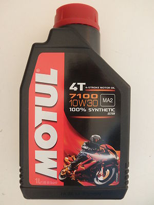 MOTUL MOTORÖL 7100 4T 10W-30 MA2 ESTER 100% SYNTHETISCH MENGE 1 LITER