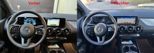 Mercedes Benz B Klasse 247 Nachr&uuml;stung Einbau original Widescreen