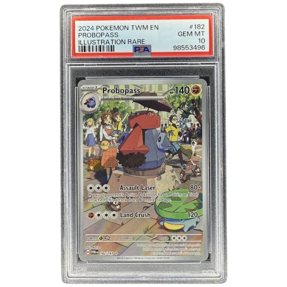 Probopass 182/167 PSA 10 Illustration Rare Pokemon TCG Twilight