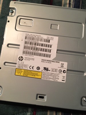 HP 660408-001 16X DVD/cd rewritable drive Model DH-16Acsh