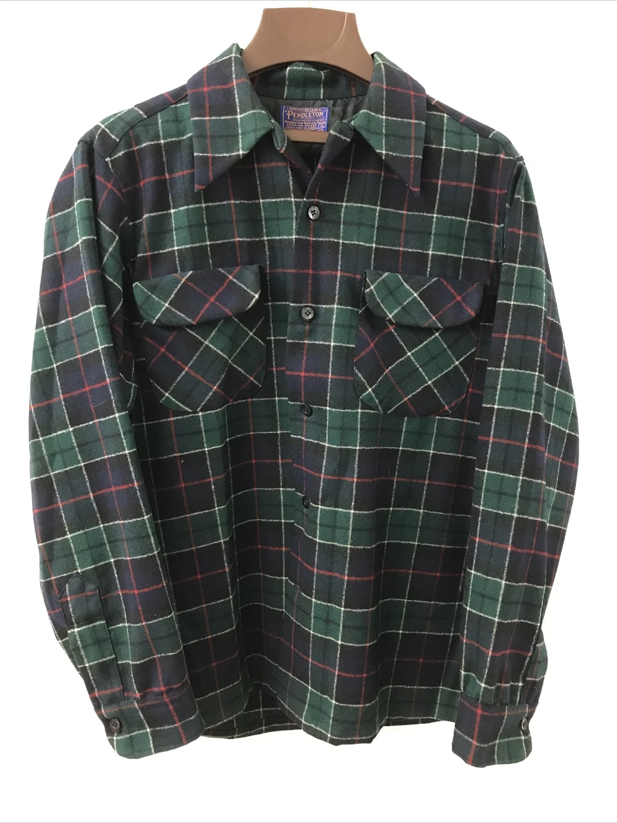 vintage pendleton flannel shirt made in usa size Medium Green Authentic Tartan
Opens in a new window