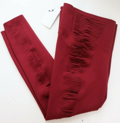 NIKE DRI FIT FRINGE BOUTIQUE HIGH RISE TRAINING LEGGINGS BV4670-677 WOMEN M