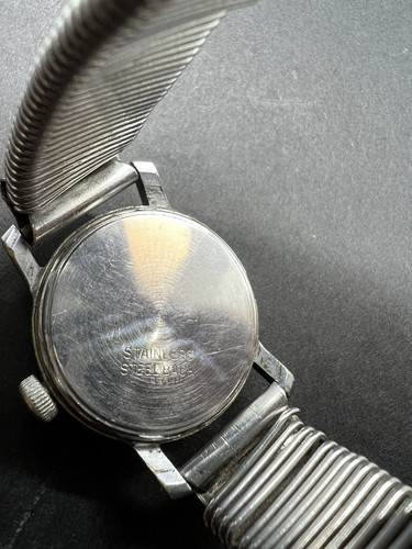 VINTAGE MEN'S KINGSTON Watch good condition military WWII Cross Of Lorraine - Picture 6 of 11