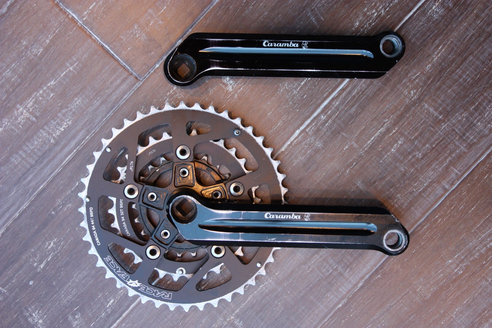 Vintage Caramba Double Barrel Cranks Triple Mtb Vintage Caramba Double Barrel Cranks Triple Mtb world famous sale online