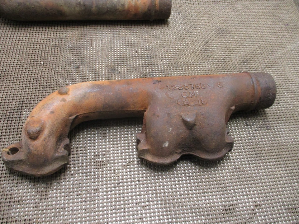 1936-52 Buick Roadmaster Century 320 8 coletores de escape retos 1288764 65 - Imagem 4 de 4