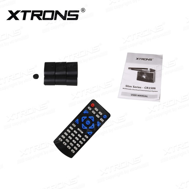 XTRONS 15.6 Inch 1080p Video HD Digital Widescreen Car Overhead Coach ...
