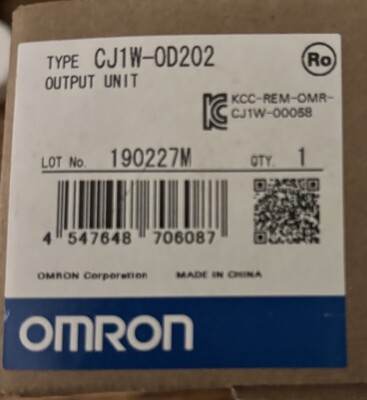 Omron Output Module CJ1W-OD202 CJ1W-0D202 *NEW IN BOX*