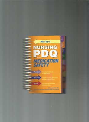 Mosby's Nursing PDQ for Medication Safety, PB