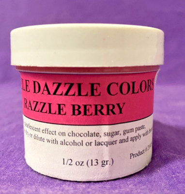 Edible Razzle Dazzle Berry Color Dusts for fruit chocolates fondant gum paste