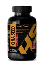 pigułki na nasiona chia - CZYSTY OLEJ Z NASION CHIA 2000mg - super przeciwutleniacz - 1 butelka