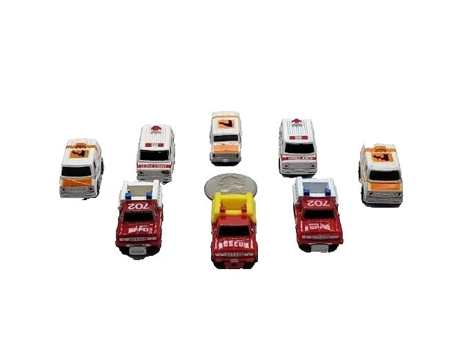 Fabricação Galoob Vintage Diecast Carros, caminhões e vans