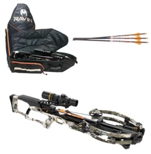 Ravin R10 Crossbow  Package Predator Ravin R180 Soft Case 3 Lighted Bolts New