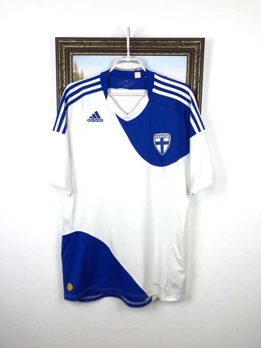 Finland Home football shirt 2010 Soccer Adidas Jersey National