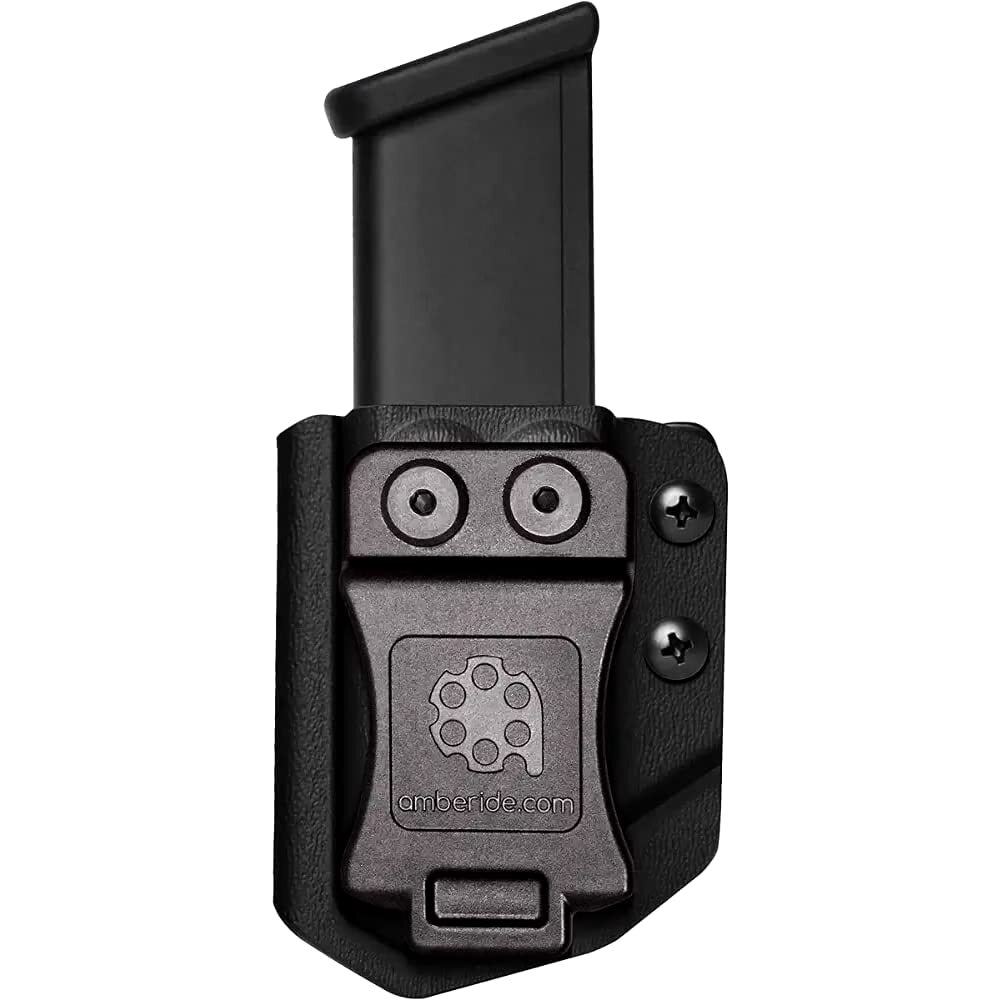 Universal Mag Carrier IWB/OWB KYDEX Magazine Holster Fit: 9mm/.40 Double Stac...