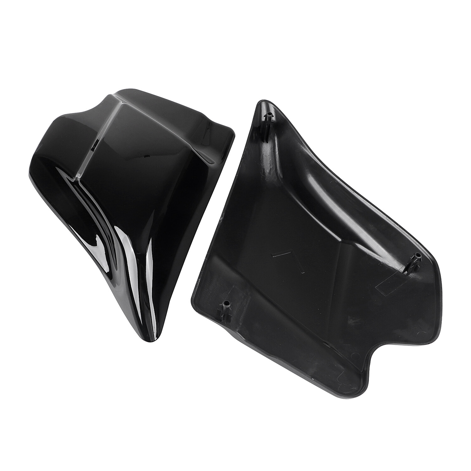 Motorcycle Left & Right Side Covers Panel For Harley Electra Road Street Glide