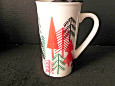 STARBUCKS Holiday 14 oz Tall MUG with Sip Lid   -NEW -