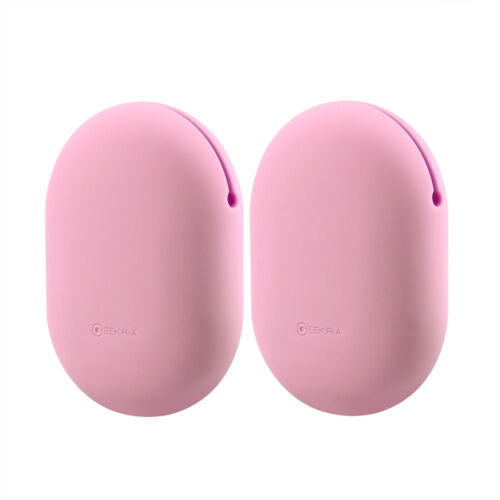Geekria Earbuds Silicone Case for Sennheiser CX 300 II (Pink, Size S, 2 Packs) - 第 1/6 張圖片