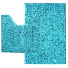 Bathroom Rugs Sets 2 Piece,Super Absorbent Soft,Thick,Machine Washable