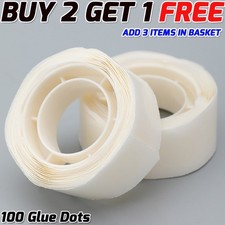 1000 Adhesive Dots Tape DIY Balloon Double Sided Glue Sticky Sticker Decorations