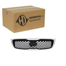 DIEDERICHS KÜHLERGRILL CHROM/SCHWARZ passend für KIA SORENTO | 6587040