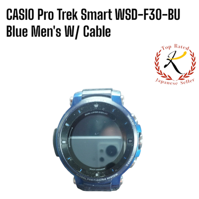 US/DDP】 CASIO Pro Trek Smart WSD-F30-BU Blue Men