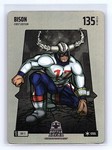 BISON #SBF-5 Silver Battlefoil Steel (Josh Allen) Bo Jackson Battle Arena