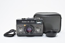  Read N.MINT Rollei 35 Classic Titan Black Sonnar Film Camera w/ Hood 4981