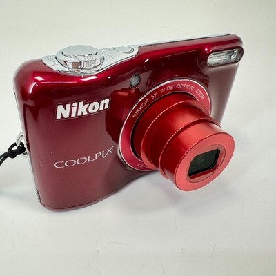 Nikon Coolpix L30 20.1 MP 5x Optical Zoom Digital Camera w/ 8GB SD