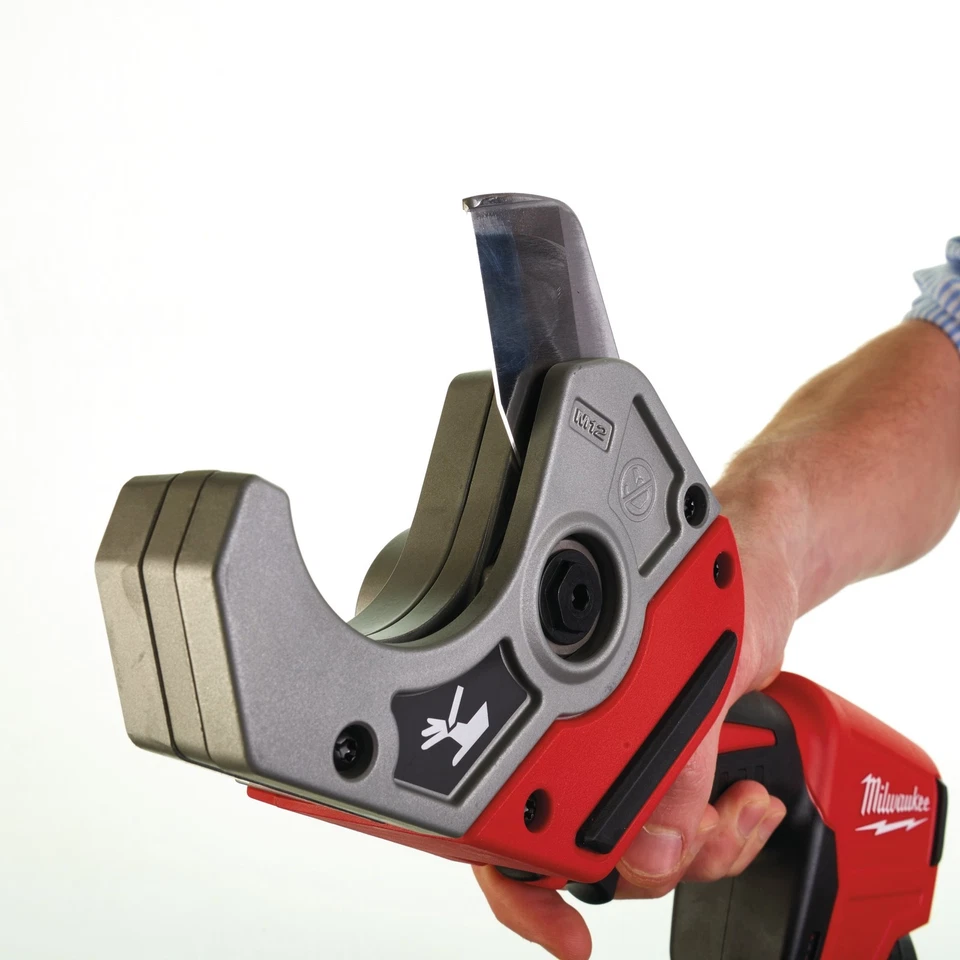 Milwaukee PVC Pipe Cutter Cordless C12PPC-0 LED Heavy Duty Li-Ion 12V Body Only - Image 4 of 4