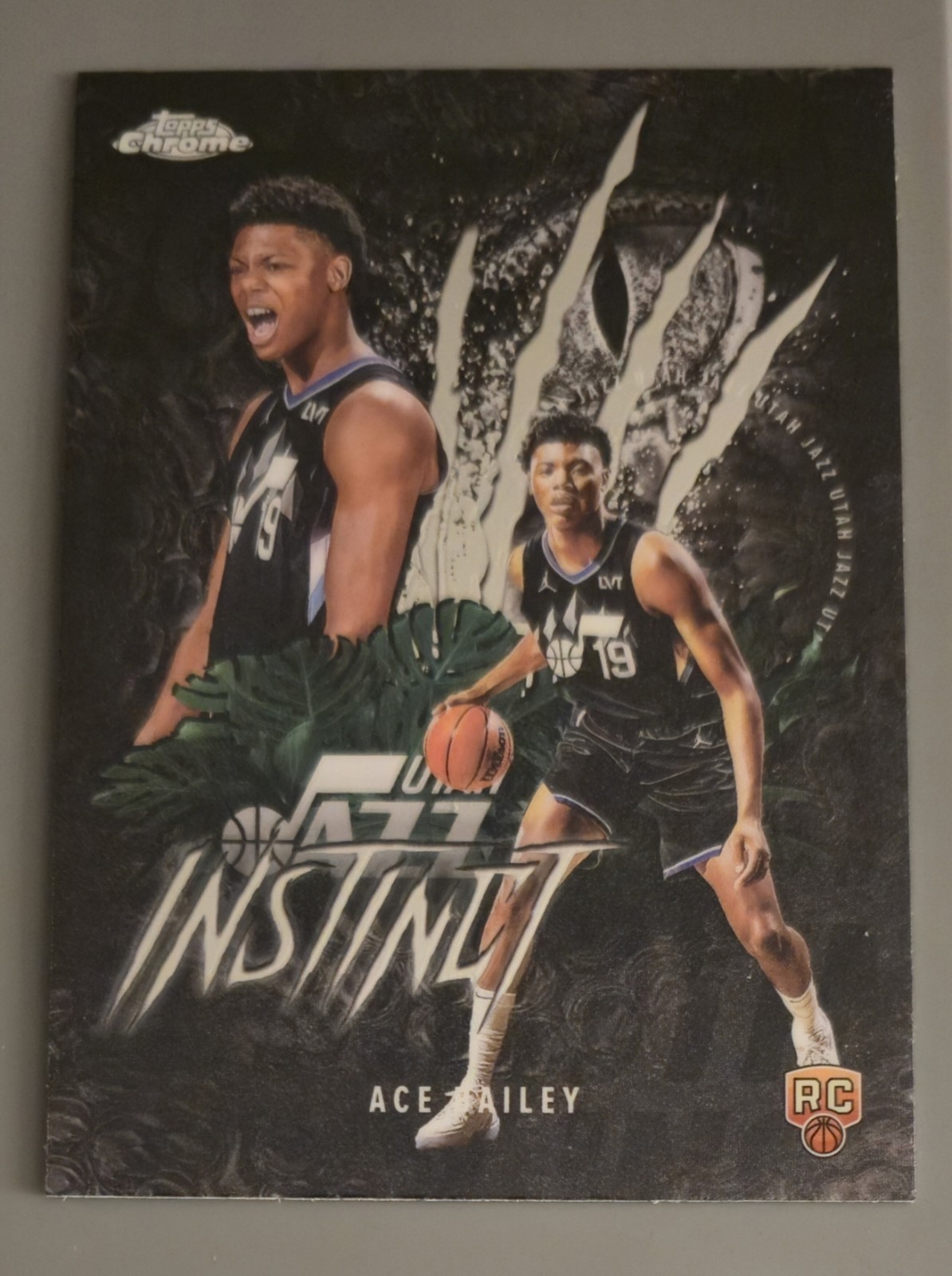 2025-26 Topps Chrome Basketball ACE BAILEY Instinct RC #INS-15 Utah Jazz 