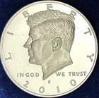 2010-S Kennedy Half Dollar 90% Silver Choice DCAM Proof