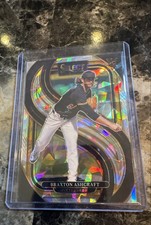 2025 Panini Select - Premier Level Braxton Ashcraft #156 Ice Prizm (RC)
