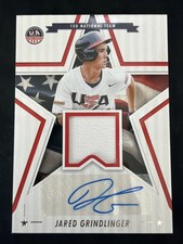 2025 USA Stars & Stripes Jared Grindlinger Signature Materials Relic Auto SSM-JG