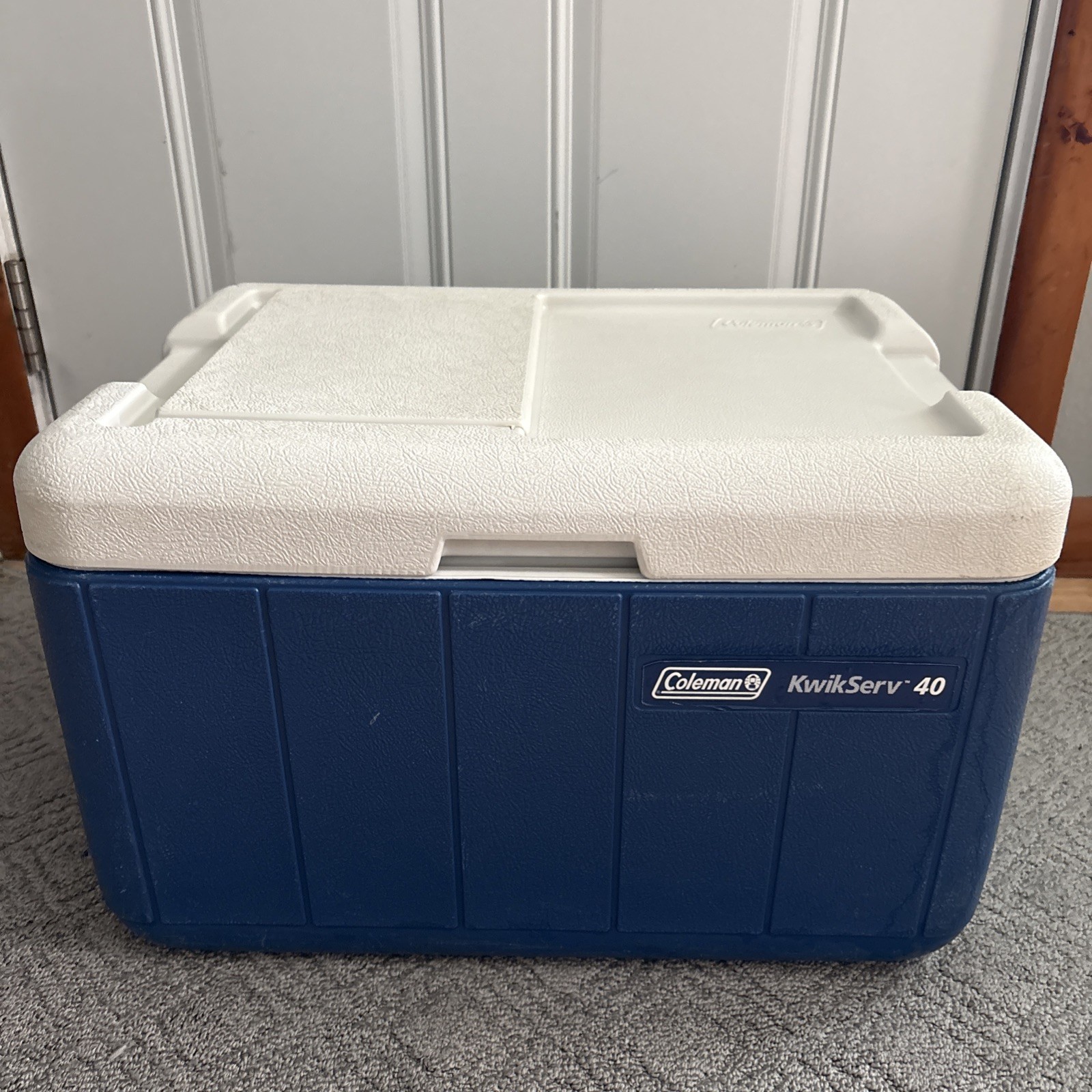 Fishing Camping 40 Quart Capacity Blue/white