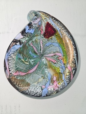 Vintage Murano Art Glass Bowl Mid Century By AVEM