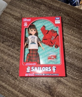 TAKARA TOMY Licca-chan Red Stadium Jacket Style Figure Last Prize Lottery