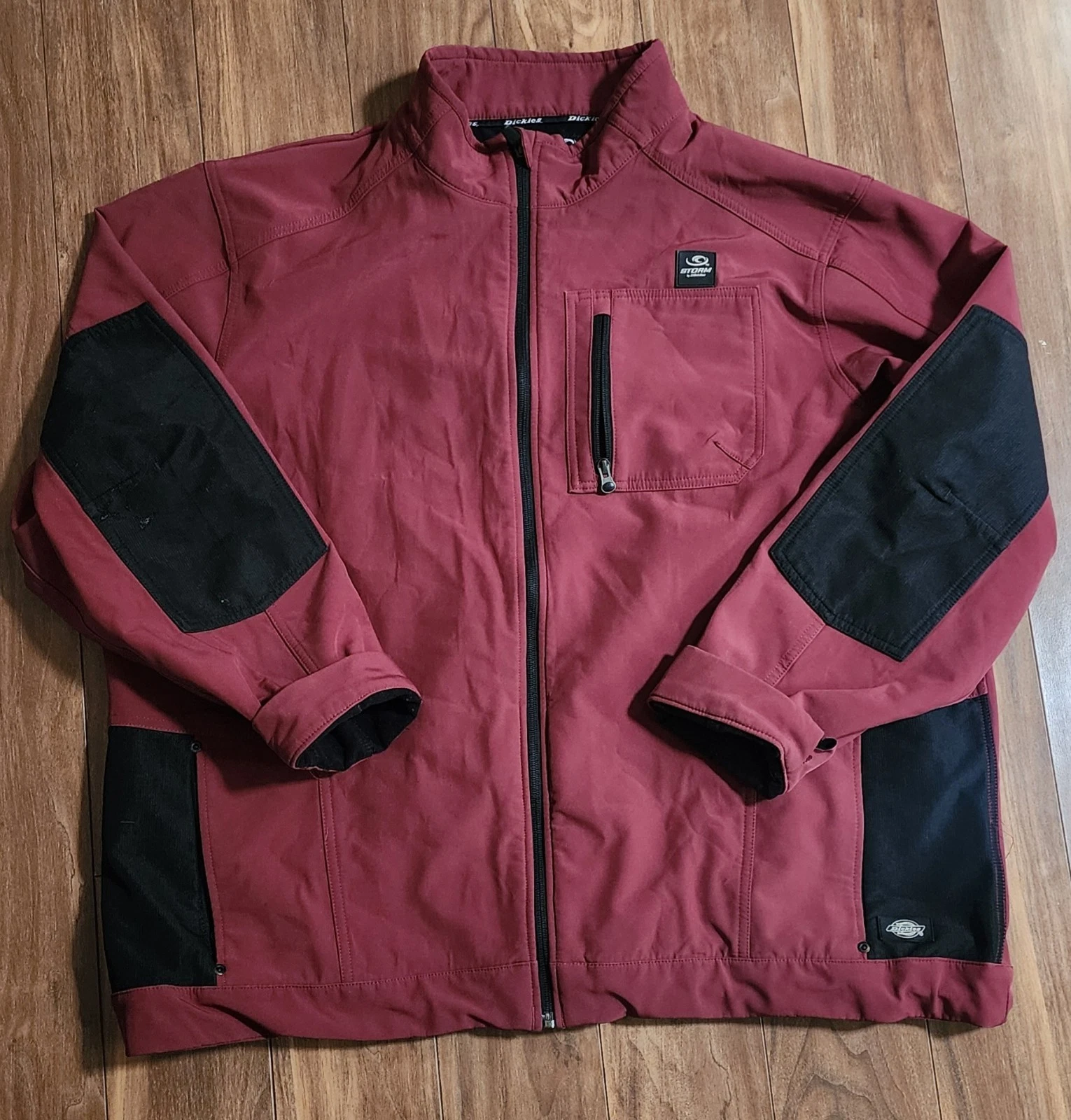 Dickies Storm Jacket Men's Sz 3XL Full Zip Outdoor Softshell Weatherproof Lined