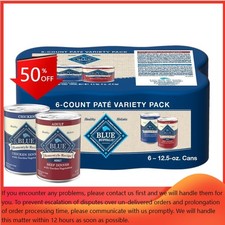 Blue Buffalo Homestyle Recipe Chicken Beef Pate Wet Dog Food - 6ct