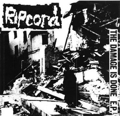Ripcord The Damage Is Done E.P. Vinyl Single 7inch NEAR MINT Raging Records