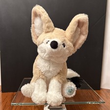 Fao Schwarz Plush Save The Earth Stuffed African Fennec Fox 13  Adorable EUC